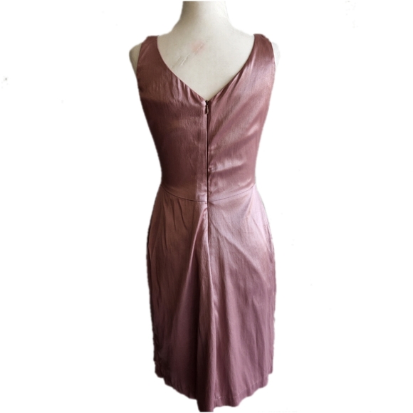 NWOT Eva Franco Hannah Zipper Bow Dress - Picture 2 of 4